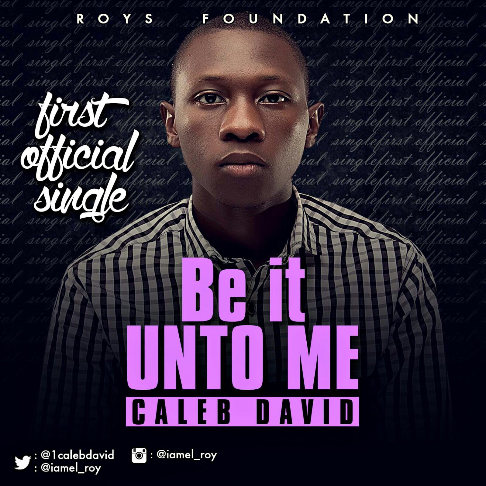 Music : Caleb David - Be It Unto Me 1