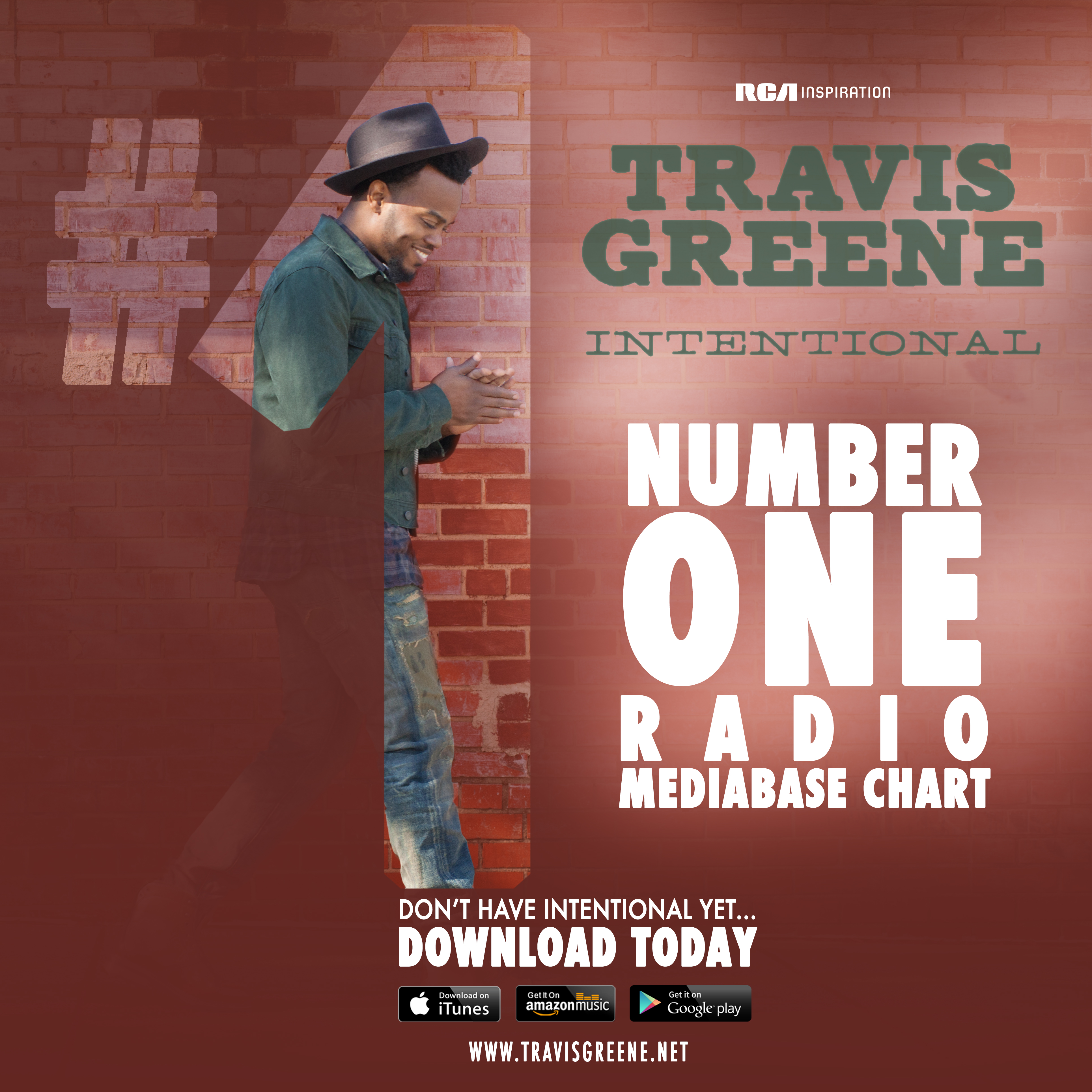 TRAVIS GREENE'S 'INTENTIONAL' IS NO. 1 AT RADIO 1