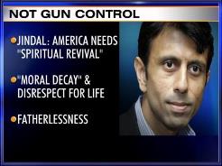 News : FORGET GUN CONTROL.... AMERICA NEEDS GOD - Bobby Jindal 6