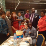 David Oyedepo, FEB Idahosa and family