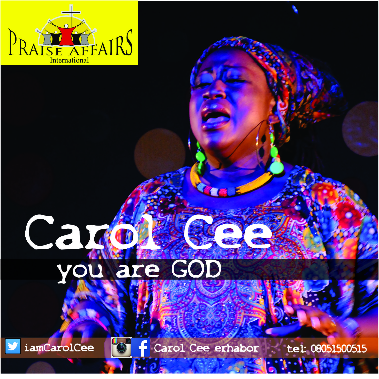 YOU ARE GOD - Carol Cee @iamCarolCee 1