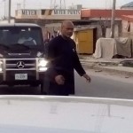 Pastor Paul Adeferasin directing traffic on lekki road. 5