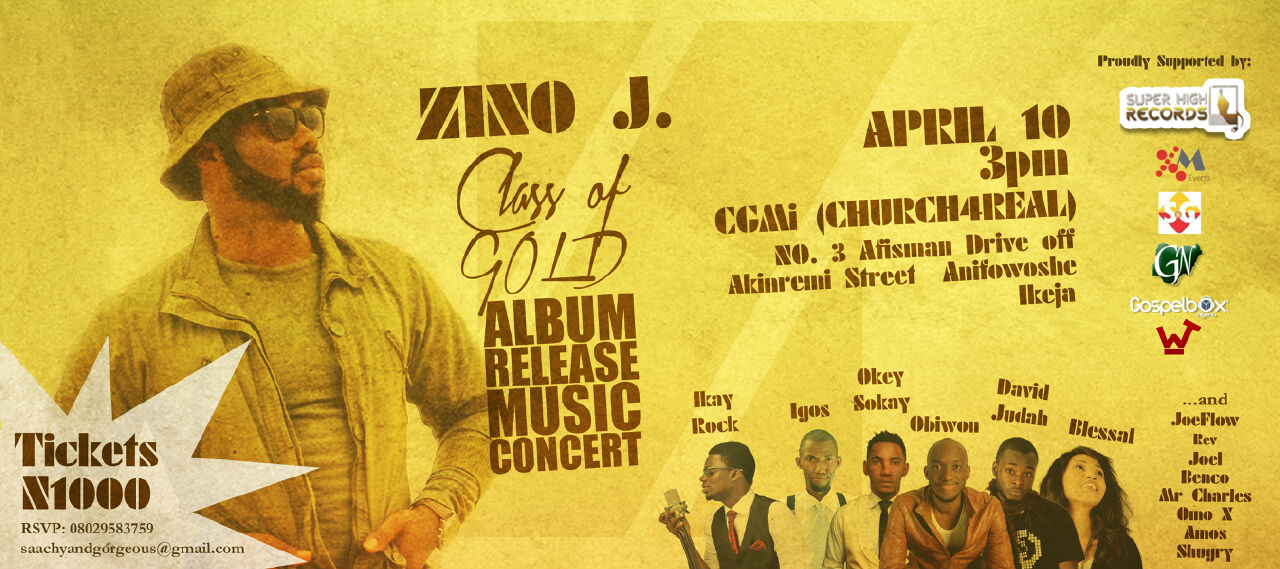 Brace Up for Zino J's Class Of Gold Album Release Concert this weekend 1