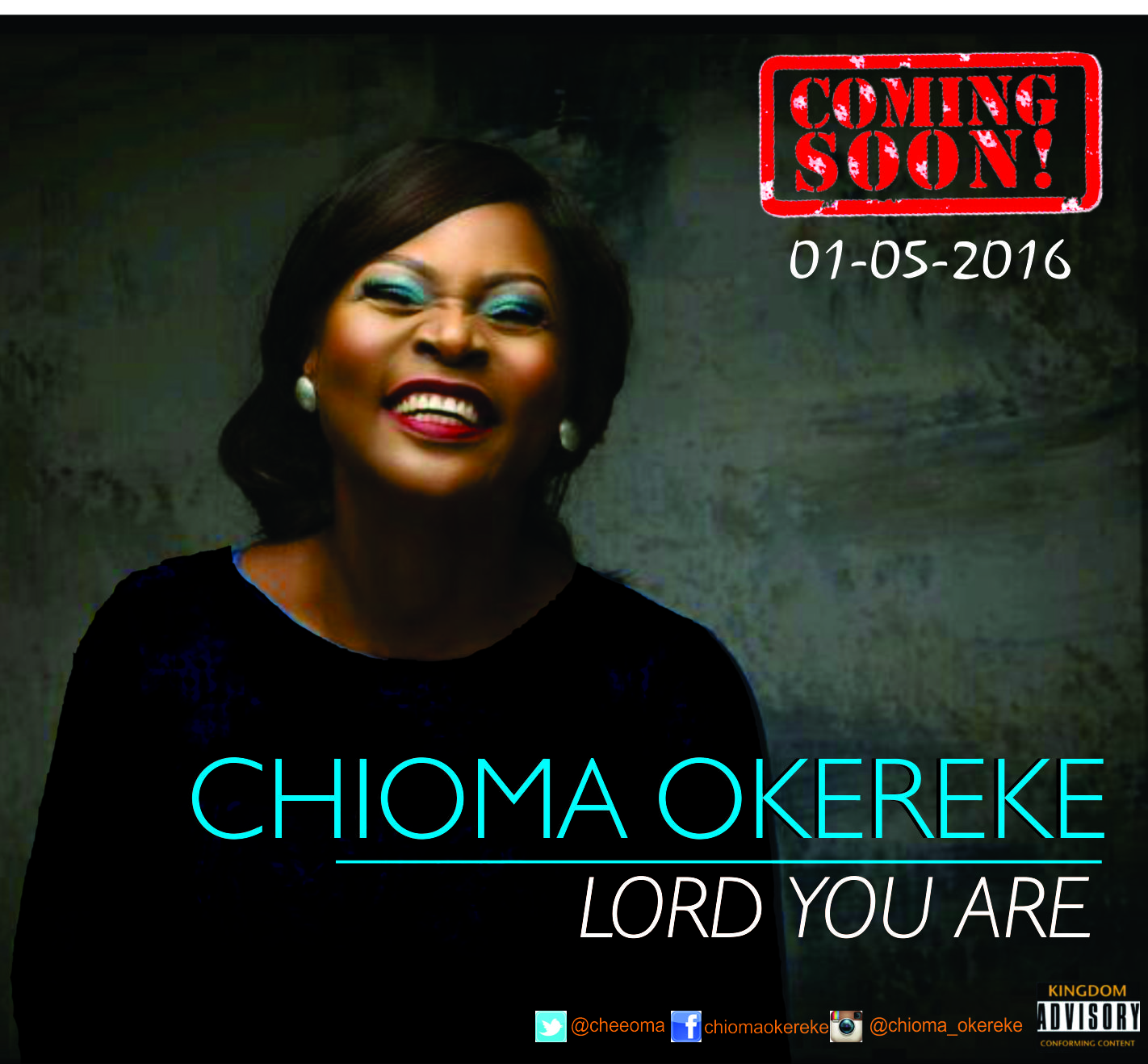 Chioma Okereke Releases New Single On May 1st,2016 [@okereke_chi] 1