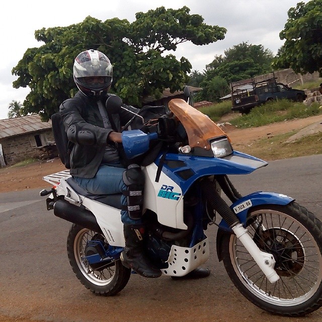 AGBANILAGBATAN crooner - Gbolahan travels inter-state on Bike! 1