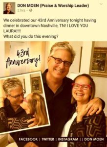 don moen wedding aniversarry 43