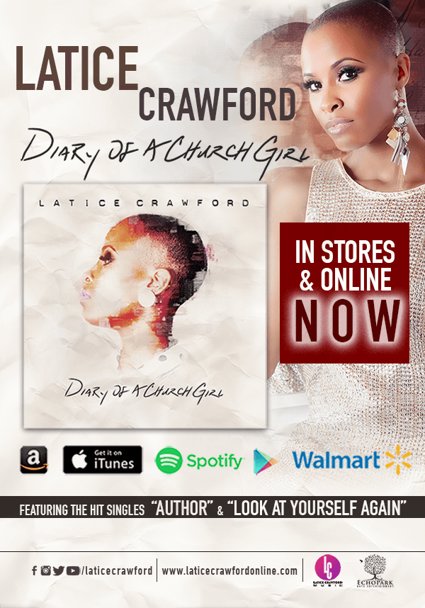 LATICE CRAWFORD Returns With DIARY OF A CHURCH Available In Stores & Online NOW! 1