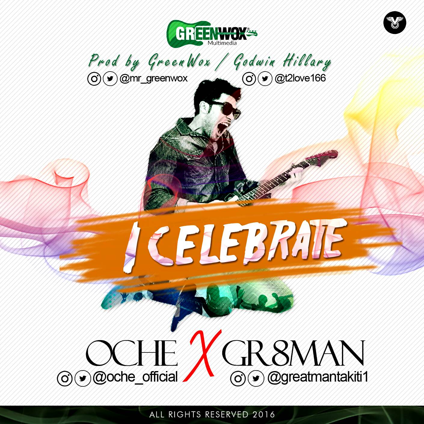 Music : Greenwox Feat Oche & Gr8man - I Celebrate [@Mr_Greenwox] 1