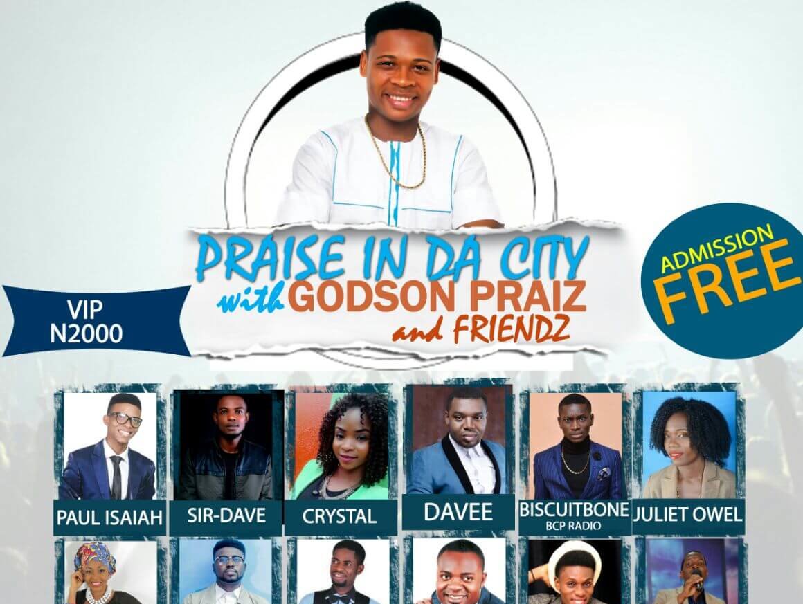 Godson Presents Praise In The City 23rd Oct, 2016 [@gopac74] 1