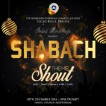 RCCG Solid Rock set to host SHABACH 2016 Themed 'Shout' @solidrockpeople 6