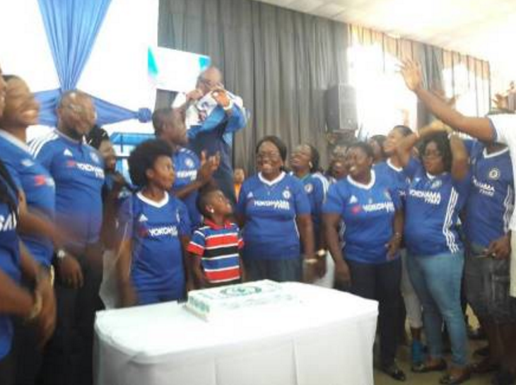 Church Holds Thanksgiving Service to Celebrate Chelsea Premiership Win. 3