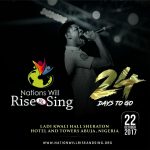 Steve Crown organizes nations will rise and sing concert 12