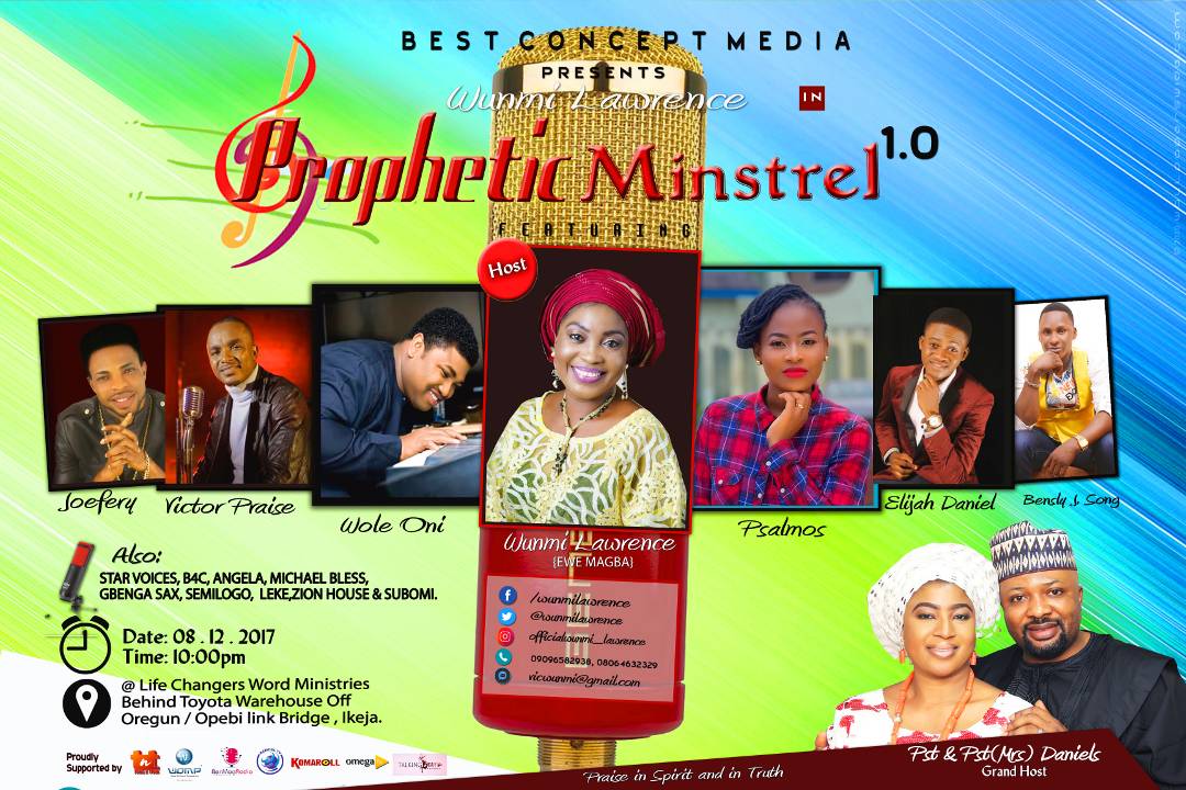 Event: Wunmi Lawrence Presents Prophetic Minstrel 1.0 1