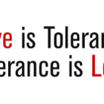 love is tolerance