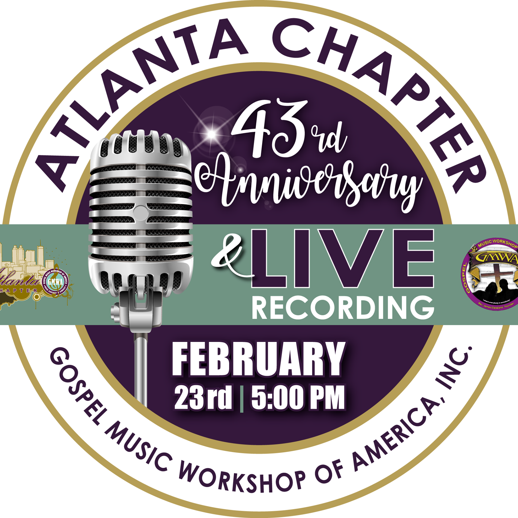 Gospel Music Workshop of America Celebrating Its 43rd Anniversary with 2