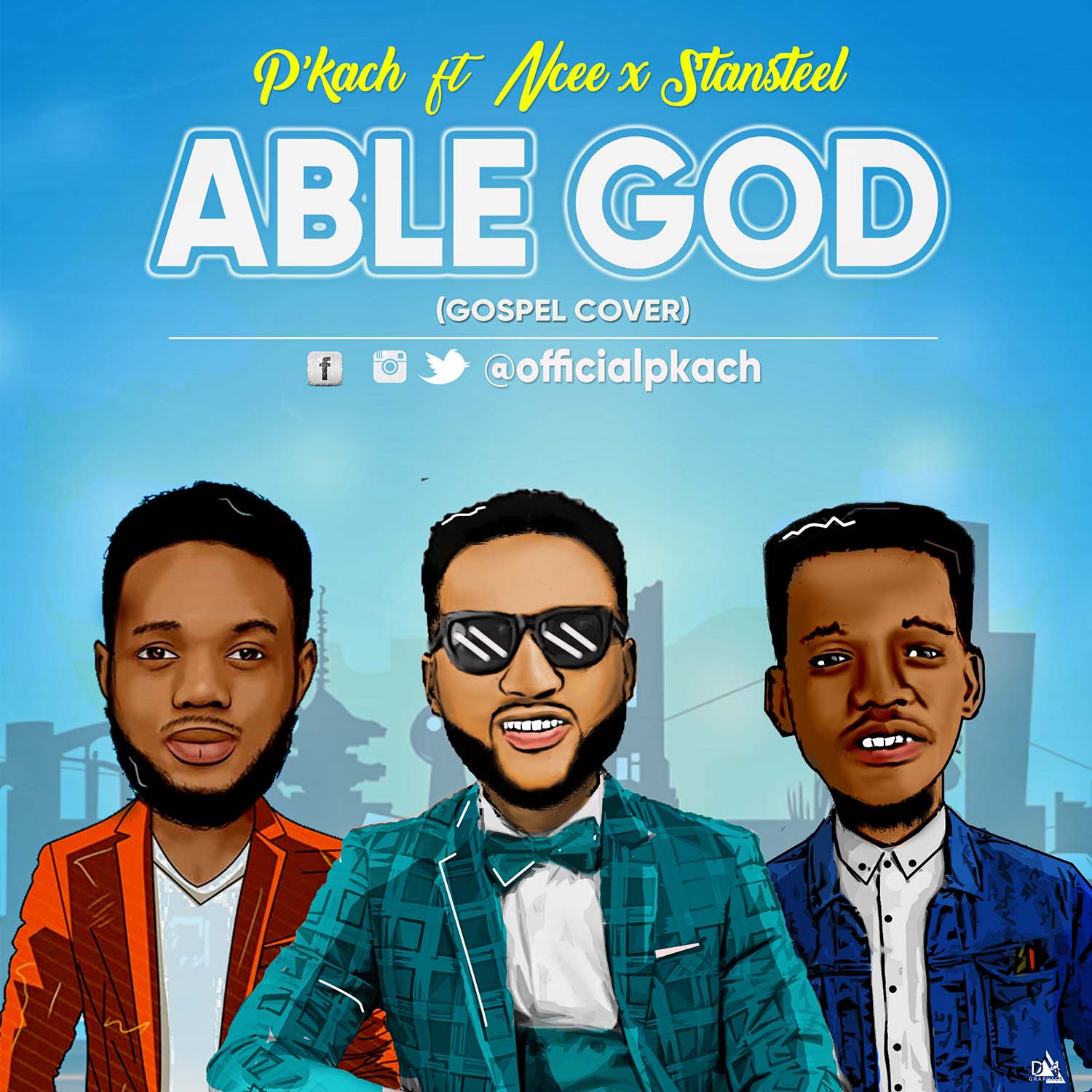 Able God - P'kach Ft. Ncee & Stantlsteel [Art]