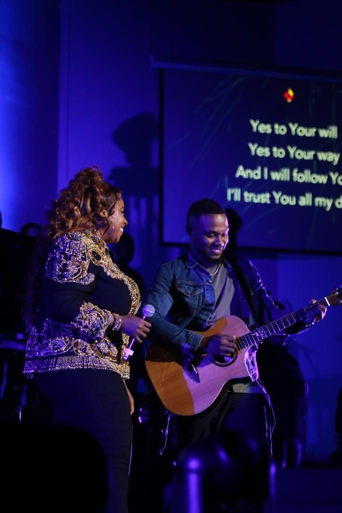 Photos: Kierra Sheard hosts live recording for self-titled album, Kierra. 1