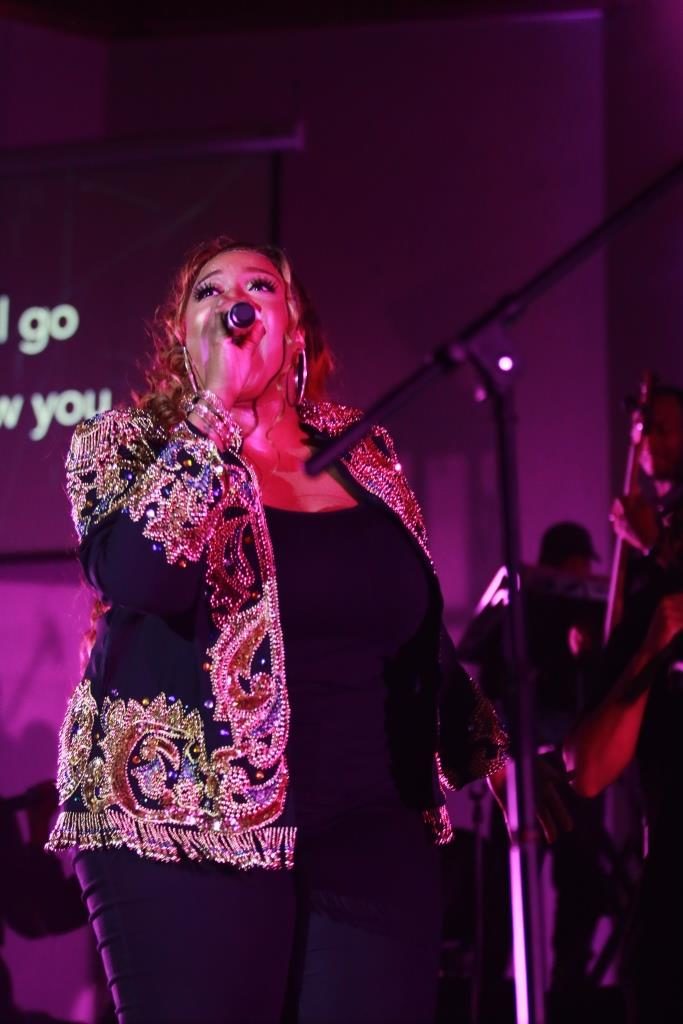 Photos: Kierra Sheard hosts live recording for self-titled album, Kierra. 2