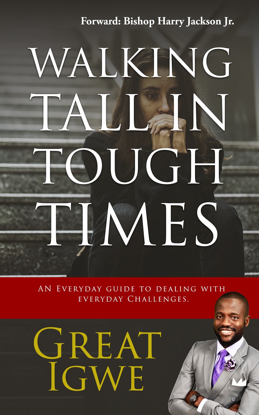 Great Igwe book cover - walking tall in tough times