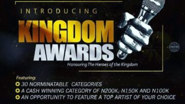 KINGDOM AWARDS KICKS OFF FROM JUNE 1