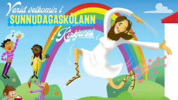 An Icelandic Church AD Showing Jesus with Breast and Makeup Sparks Controversy Online 4