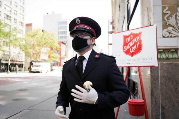 SALVATION ARMY LAUNCHING HOLIDAY FUNDRAISING