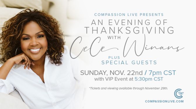 CECE WINANS TO HEADLINE 'AN EVENING WITH CECE WINANS'
