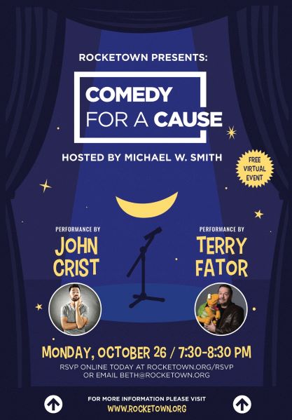 MICHAEL W. SMITH TO HOST "COMEDY FOR A CAUSE"