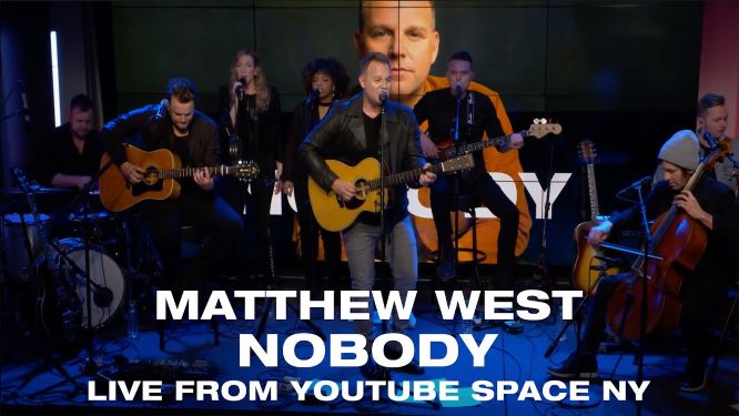 MATTHEW WEST PERFORMS "NOBODY" LIVE