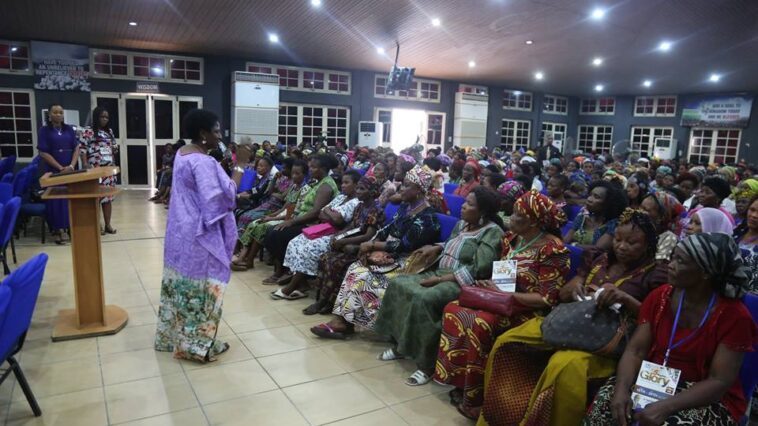 Pst. Peace Ibiyeomie Donates Items to 1,700 Widows 2