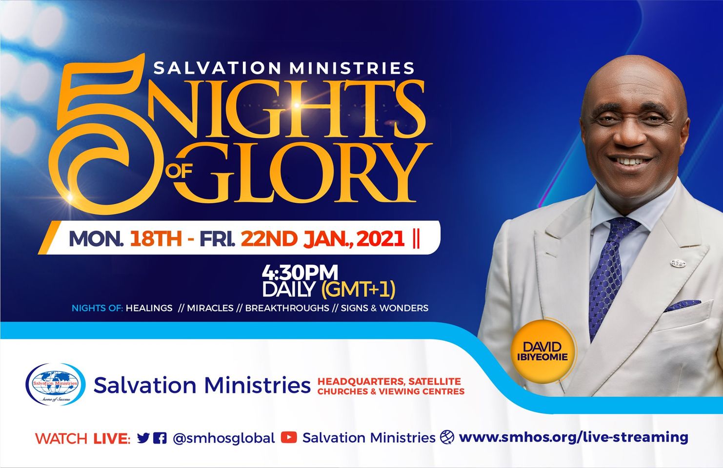 Salvation Ministries 5NOG 2021, Begins Today 1