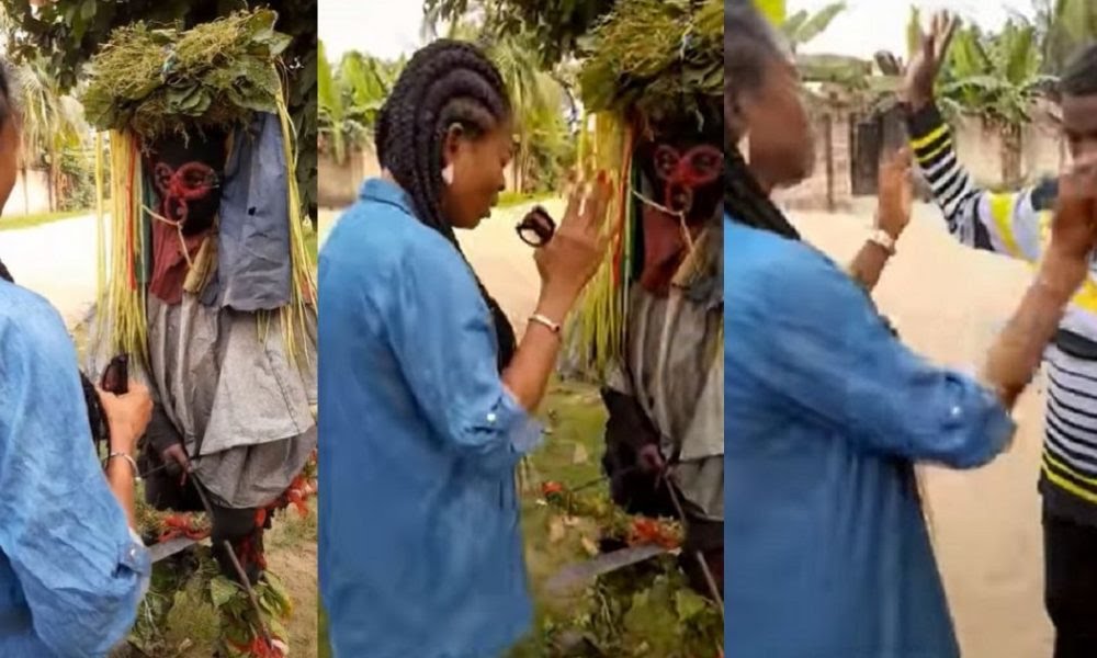 Lady Converts Masquerader to Christianity 1