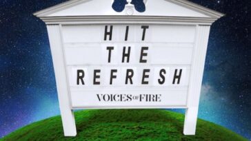 Hit The Refresh - Voices of Fire single cover