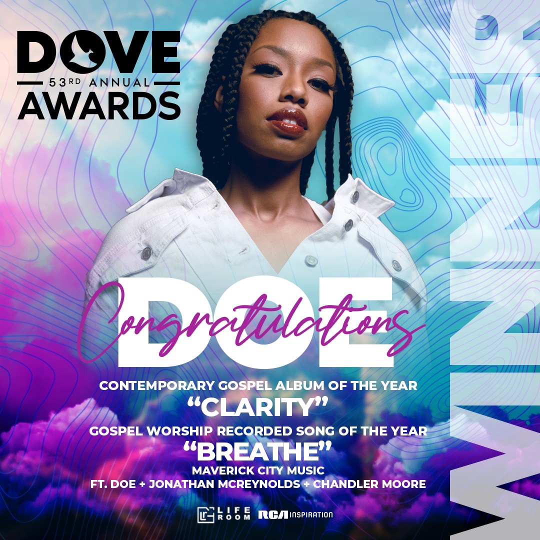 DOE - Dove Awards winner